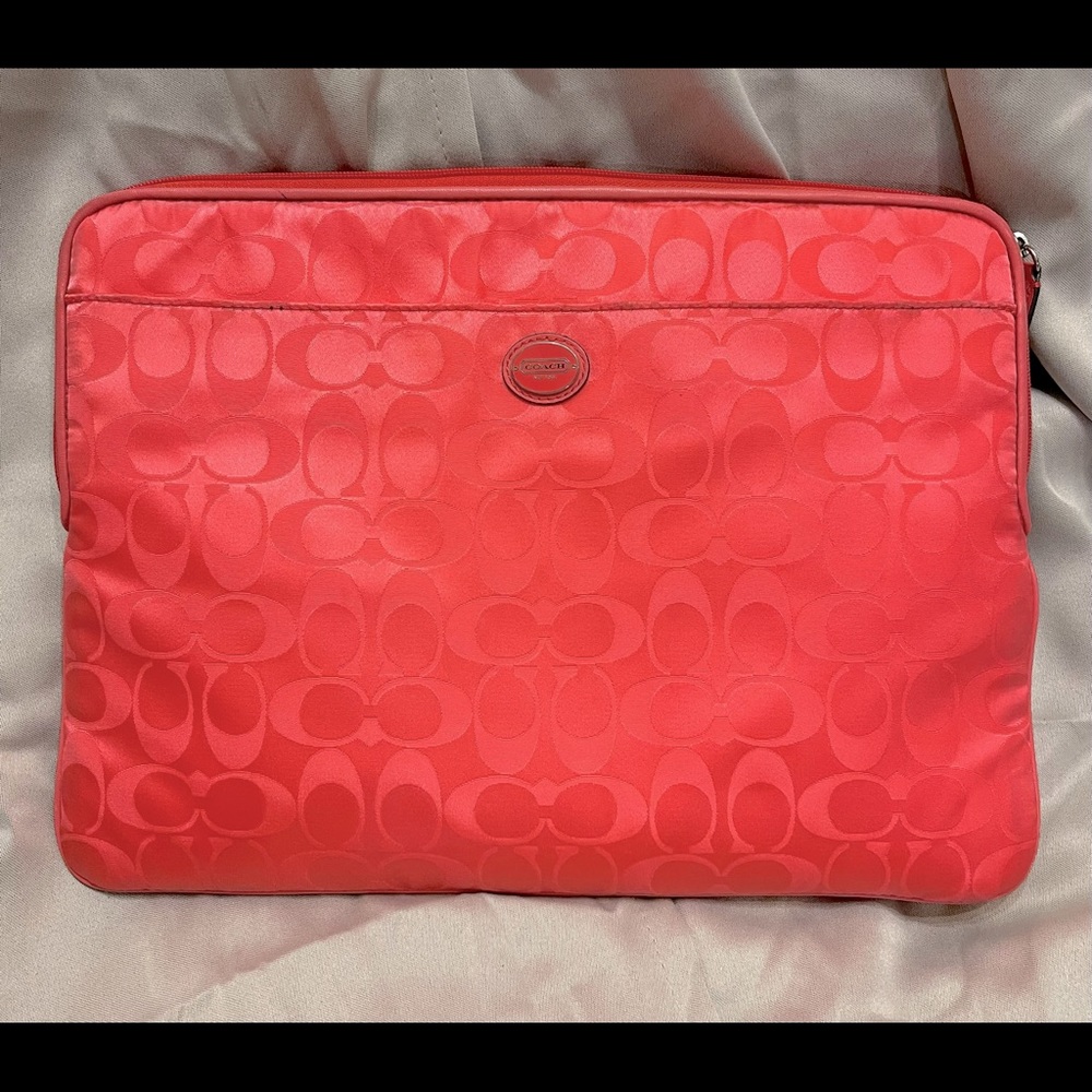 Coach laptop bag